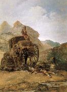 Francisco Goya Assault on a Coach USA oil painting artist